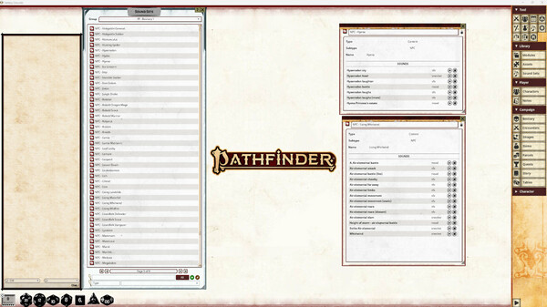 Fantasy Grounds - Pathfinder 2 RPG - Bestiary - Syrinscape Sound Link Pack