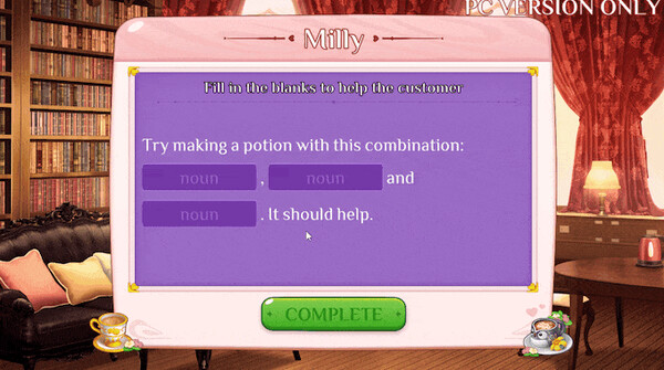 Sweetcore Brews - an otome game inspired by witchy sitcoms