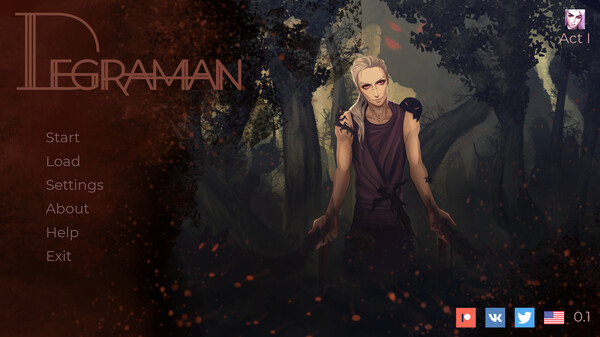 Degraman: Act II. Victor game for Linux 1