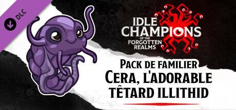 Pack de familier Cera, l'adorable têtard illithid
