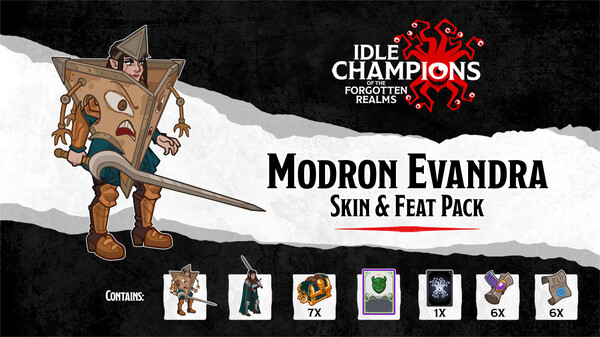 Idle Champions - Modron Evandra Skin & Feat Pack
