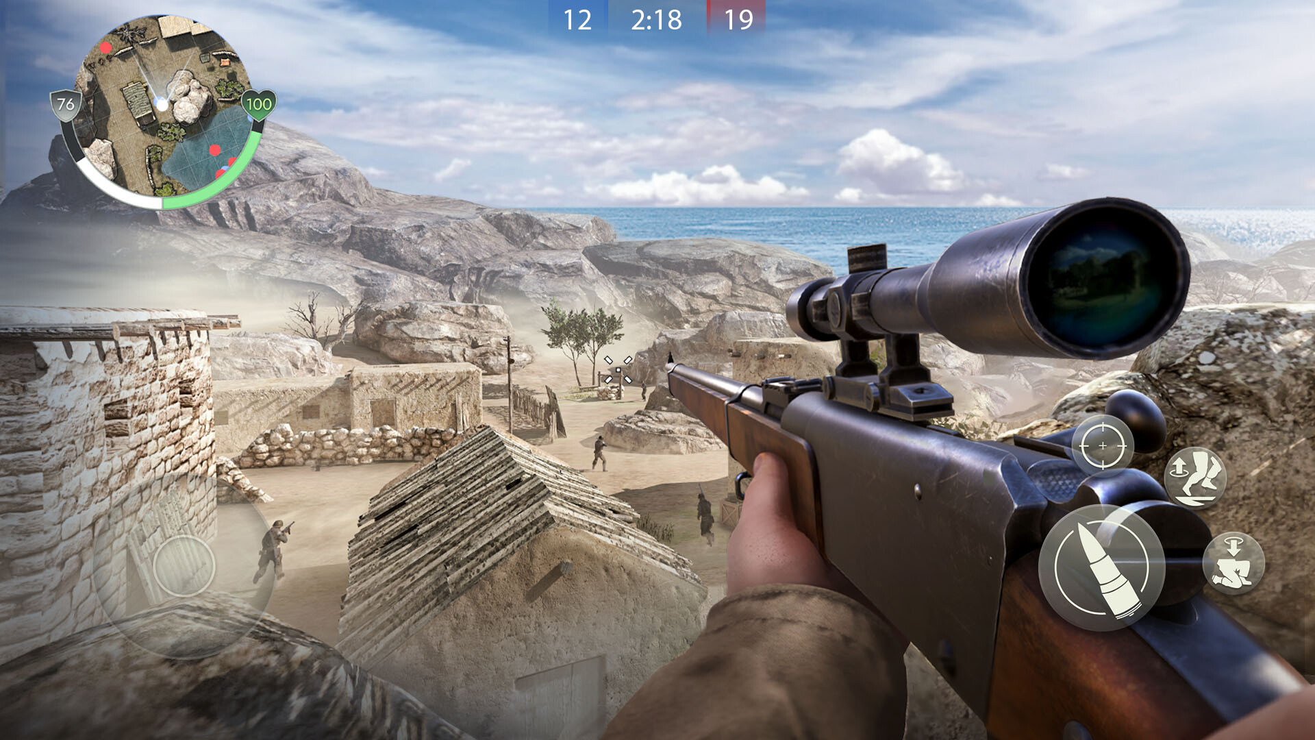 Frontline 1942: Battles of the World War 2 screenshot #2