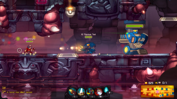 Awesomenauts - Titanium Ted Skin
