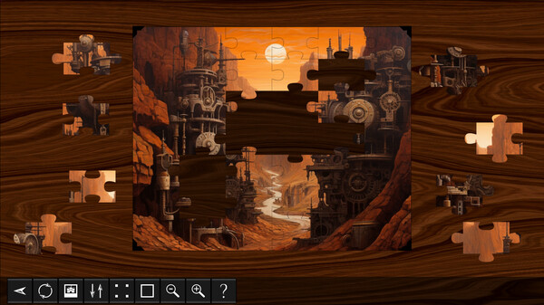 Steampunk Jigsaw Puzzles - The Wild West