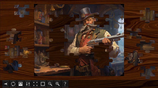 Steampunk Jigsaw Puzzles - The Wild West