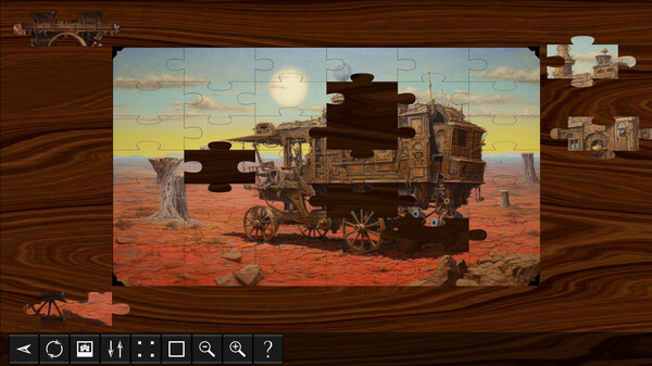 Steampunk Jigsaw Puzzles - The Wild West