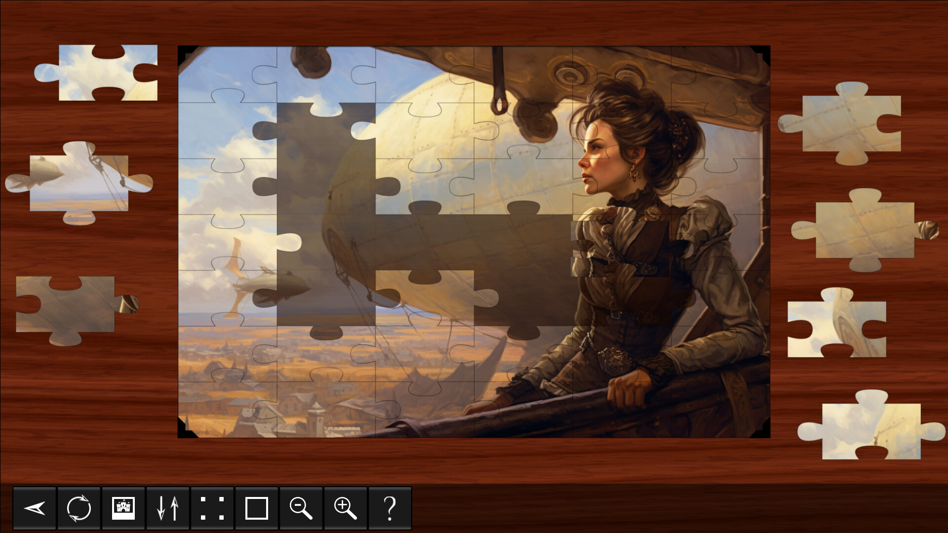 Steampunk Jigsaw Puzzles - Airships & Aviators Featured Screenshot #1