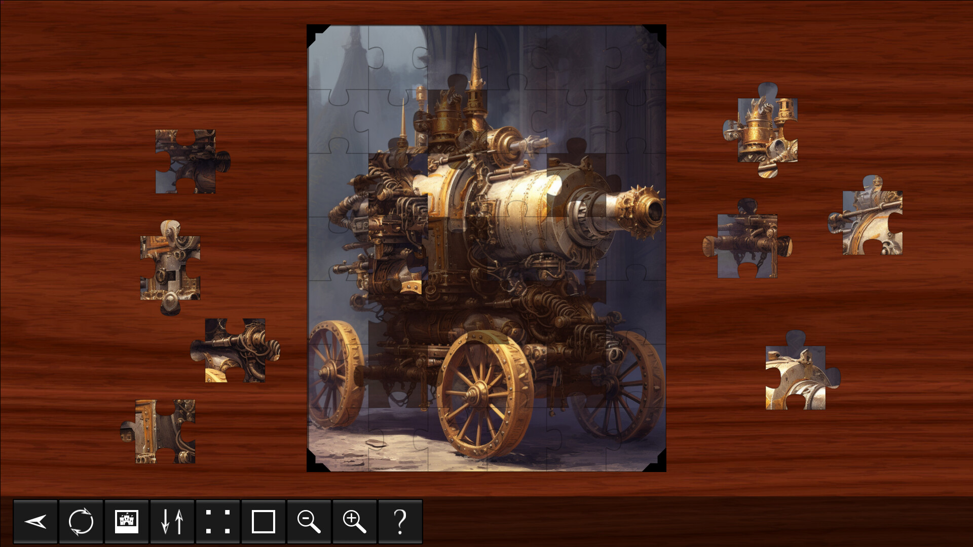 Steampunk Jigsaw Puzzles - The Great Battle Featured Screenshot #1