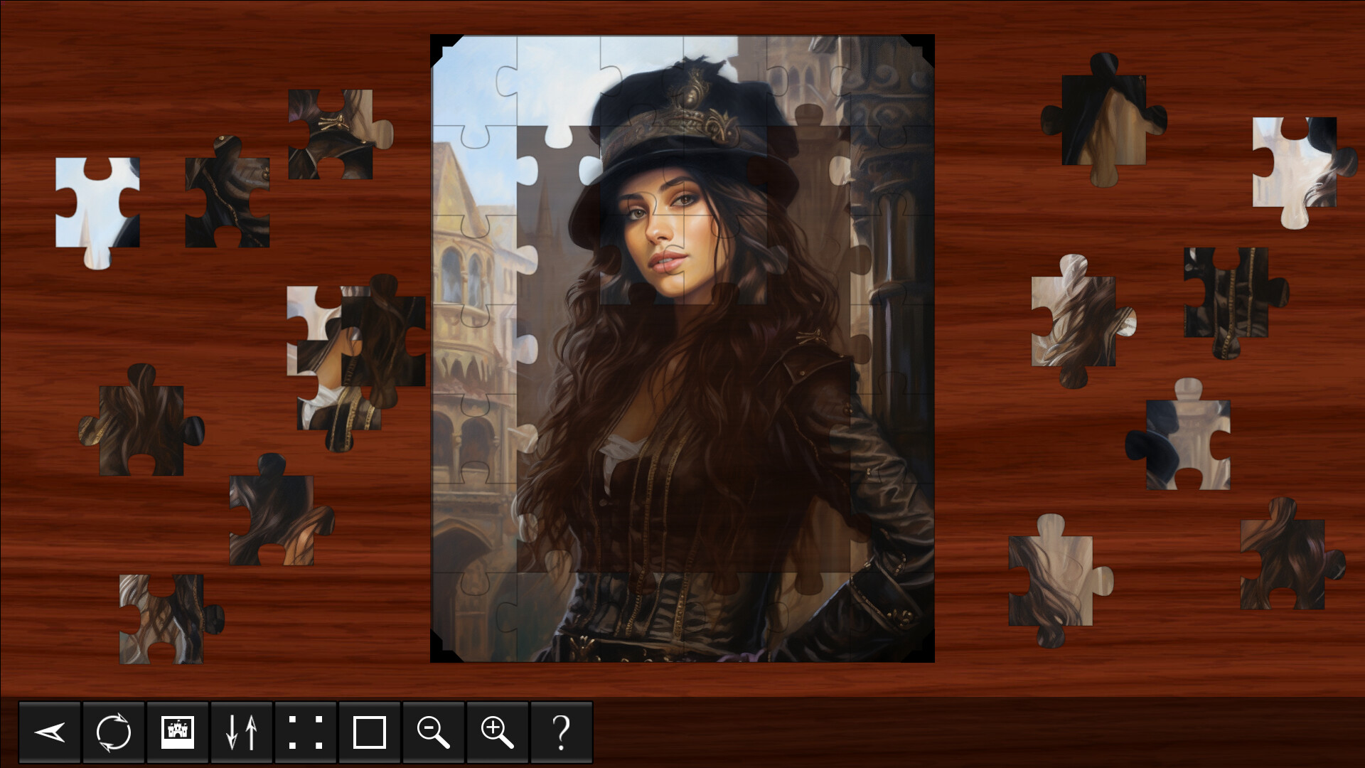 Steampunk Jigsaw Puzzles - Mediterranean City-States Featured Screenshot #1
