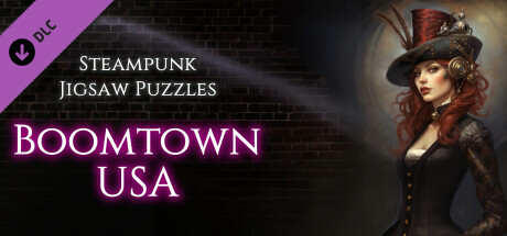 Steampunk Jigsaw Puzzles - Boomtown USA banner image