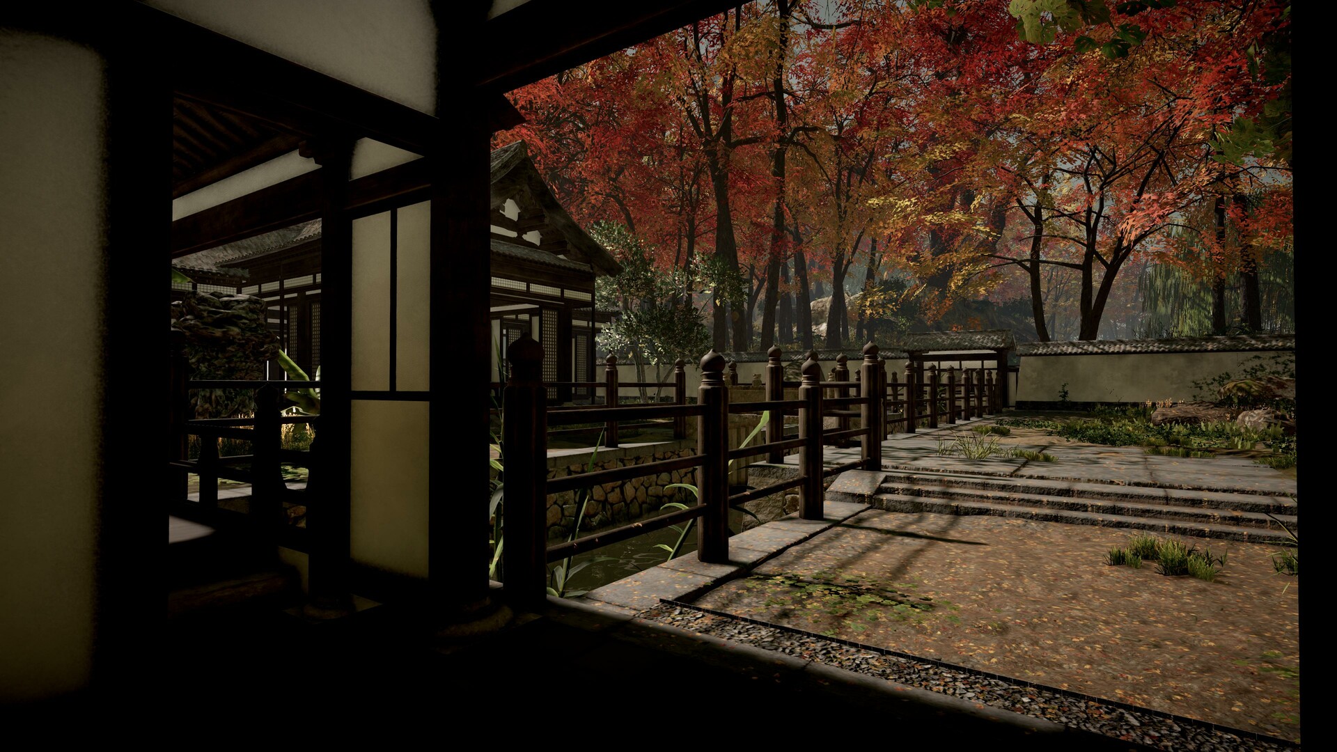 screenshot of 四景山水圖 秋景 重製版 2