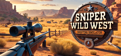 Sniper Wild West Shooting Simulator header banner