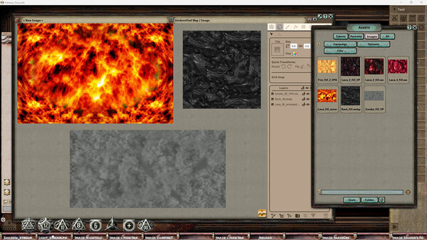 Fantasy Grounds - FG Volcanic Map Pack