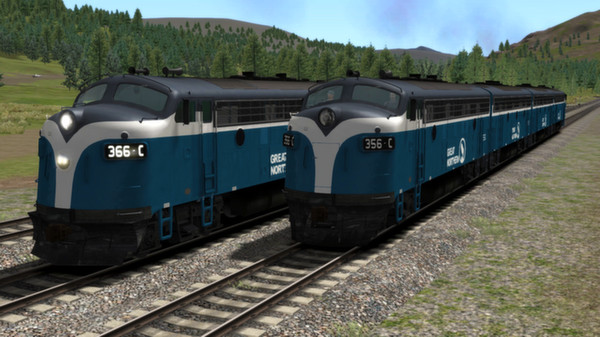Great Northern F7 Big Sky Blue Add-on Livery