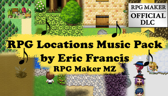 KHAiHOM.com - RPG Maker MZ - RPG Locations Music Pack by Eric Francis