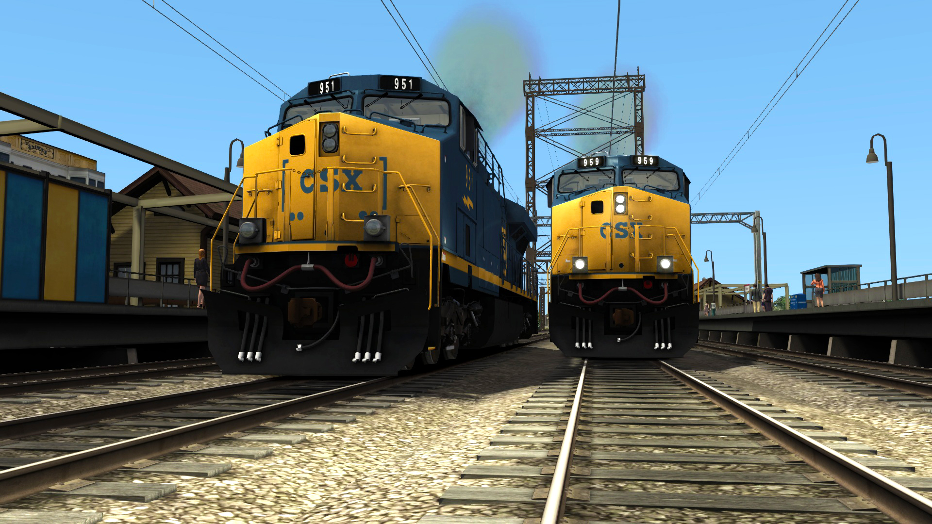 CSX ES44AC Add-on Livery Featured Screenshot #1