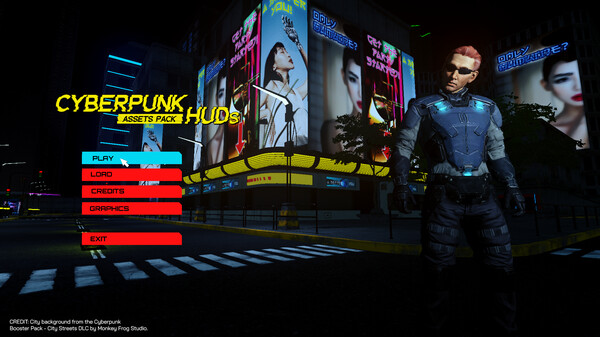 GameGuru MAX Cyberpunk Asset Pack - HUD's screenshot 7