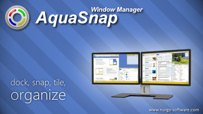 AquaSnap Window Manager screenshot thumbnail video