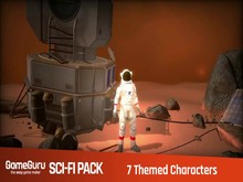 GameGuru - Sci-Fi Mission to Mars Pack screenshot thumbnail video