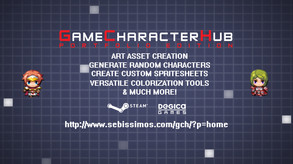 Game Character Hub: Portfolio Edition screenshot thumbnail video