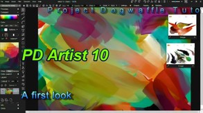 PD Artist 10 screenshot thumbnail video