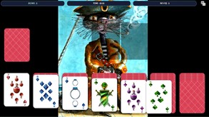 Solitaire - Cat Pirate Portrait screenshot thumbnail video
