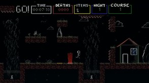 Speed running through the first level