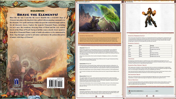 Fantasy Grounds - Pathfinder 2 RPG - Rage of Elements