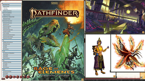 Fantasy Grounds - Pathfinder 2 RPG - Rage of Elements screenshot 7