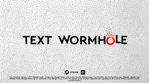 Text Wormhole screenshot thumbnail video