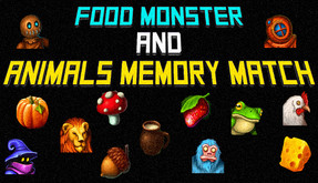 Food Monster and Animals Memory Match screenshot thumbnail video