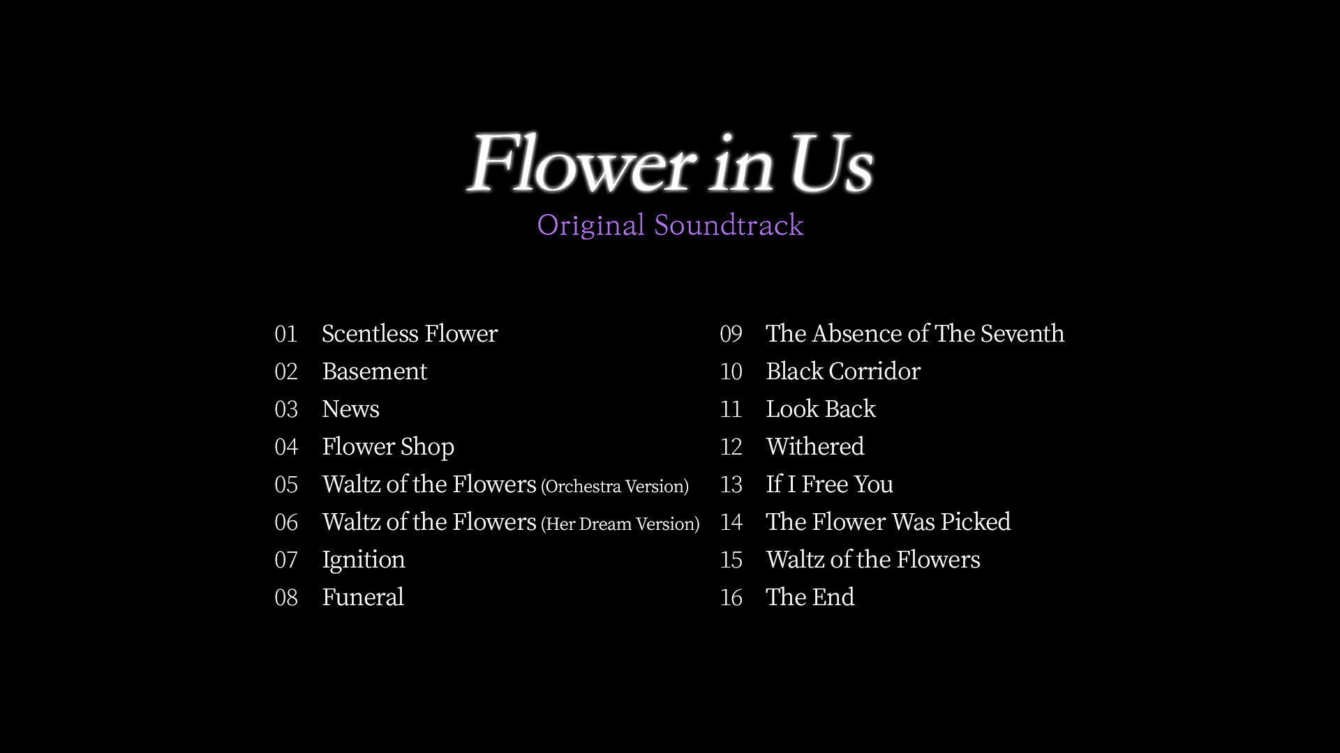 Flower in Us Original Soundtrack Featured Screenshot #1
