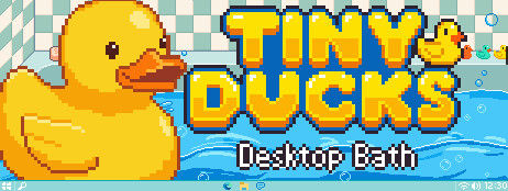 Tiny Ducks: Desktop Bath cover art