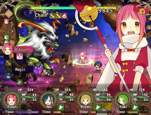 Magical girl's labyrinth