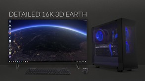 3D Earth Time Lapse PC Live Wallpaper screenshot thumbnail video