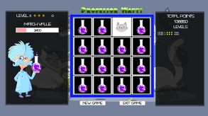 Professor Watts Memory Match: Cats screenshot thumbnail video