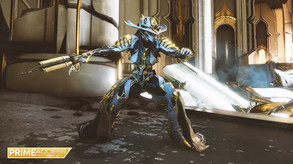 Mesa Prime video thumbnail for Warframe Mesa Prime Access: Shooting Gallery Pack
