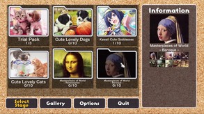 Jigsaw Masterpieces screenshot thumbnail video