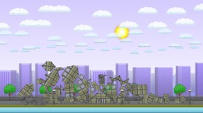 Monster Crush C4 demolition trailer