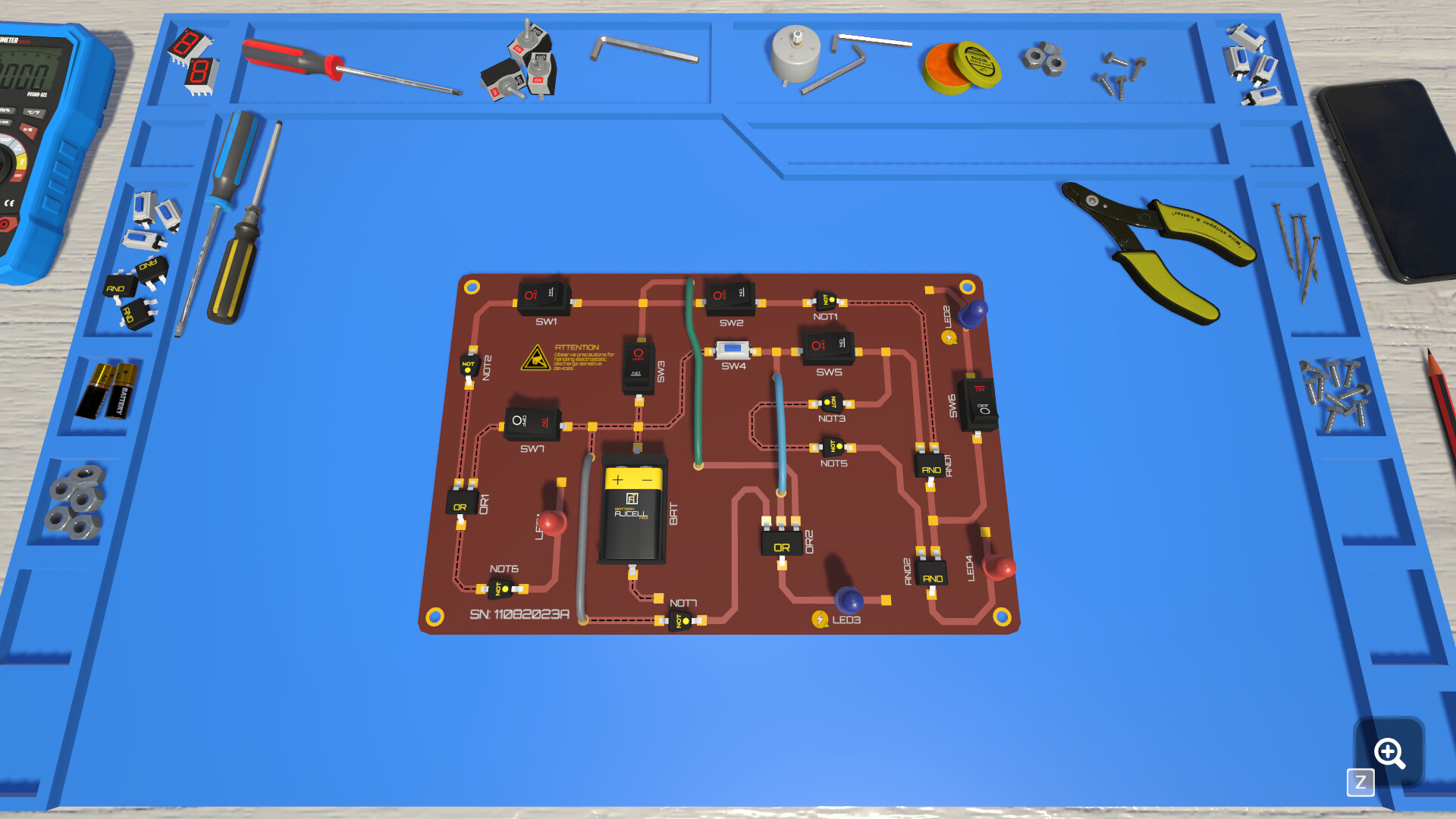 Electronics Puzzle Lab screenshot #3