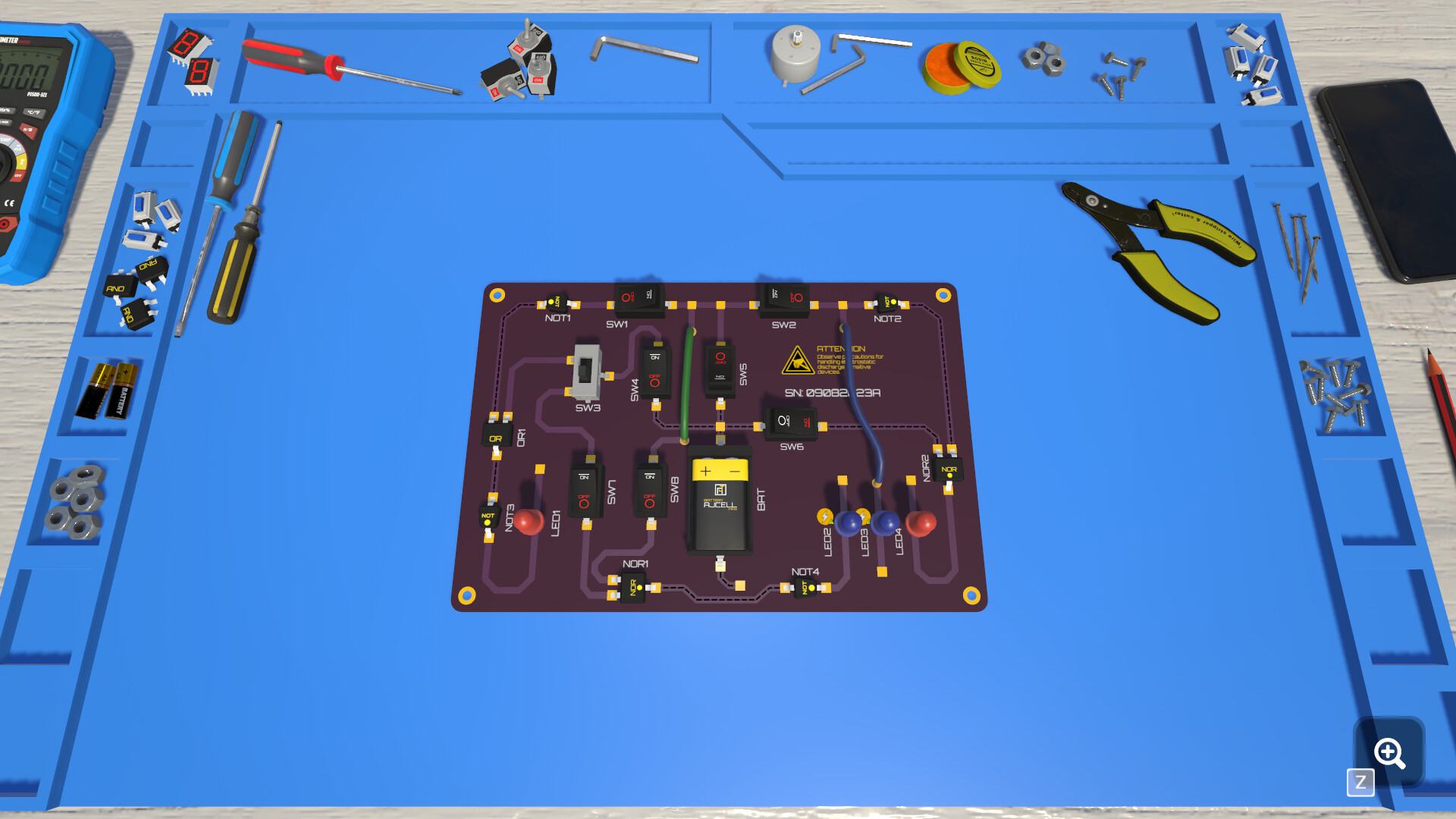 Electronics Puzzle Lab screenshot #6