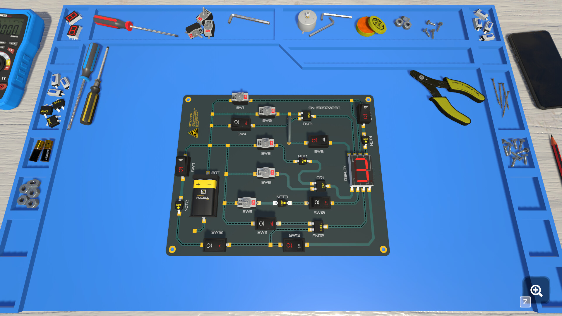 Electronics Puzzle Lab screenshot #8