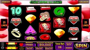 Valentines Desire - Casino Slot Simulations screenshot thumbnail video