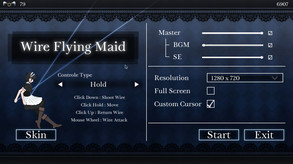 Wire Flying Maid