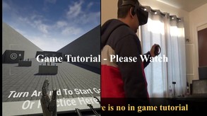 Game Tutorial Shooting Range
