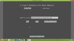 I Can't Believe It's Not Music! screenshot thumbnail video