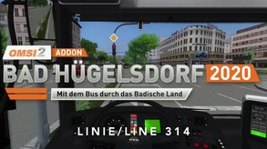 OMSI 2 Add-on Bad Hügelsdorf 2020 screenshot thumbnail video