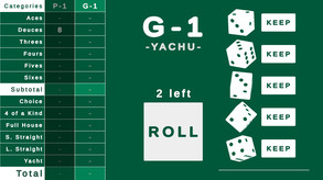 Yachu Dice Gameplay