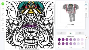 Coloring Book for Adults screenshot thumbnail video