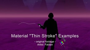 Material Examples: Thin Strokes